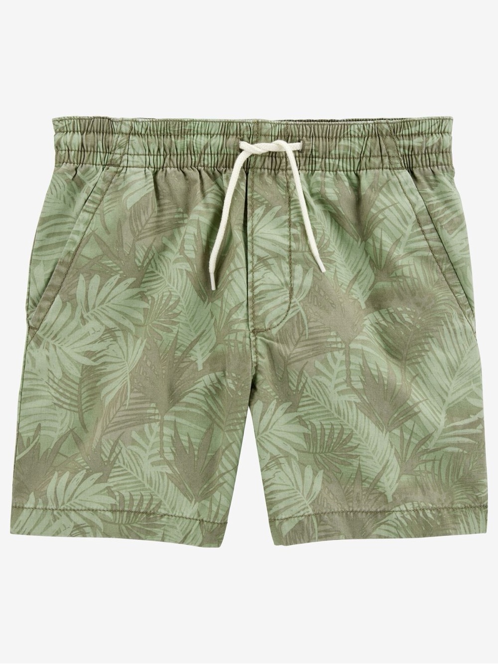 Palm-Print Kids Shorts